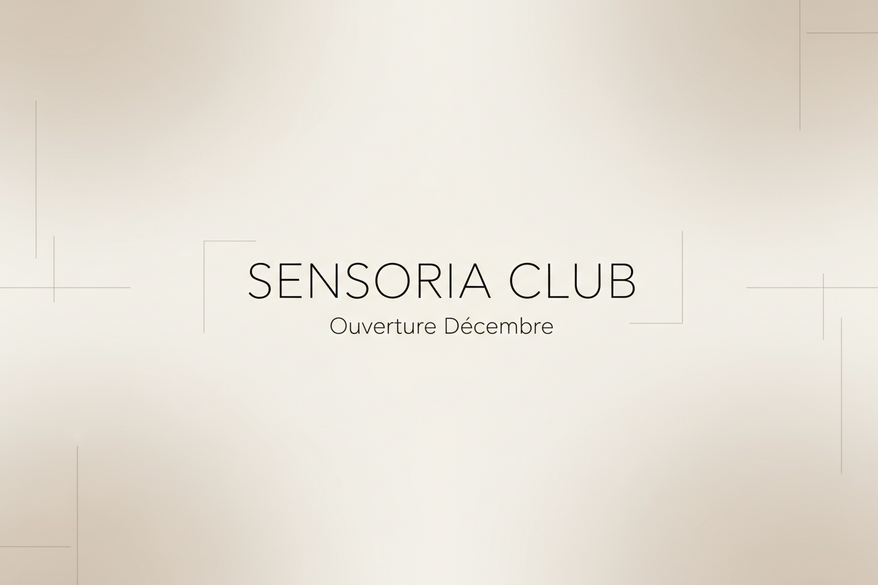 Bannière Sensoria Club tons clairs